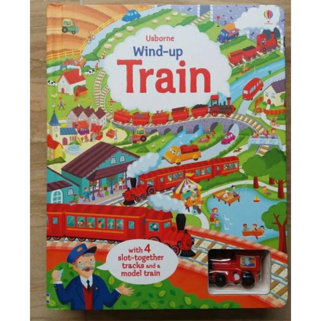 Usborne Wind-up Train (มีรางร่วมสล็อต)