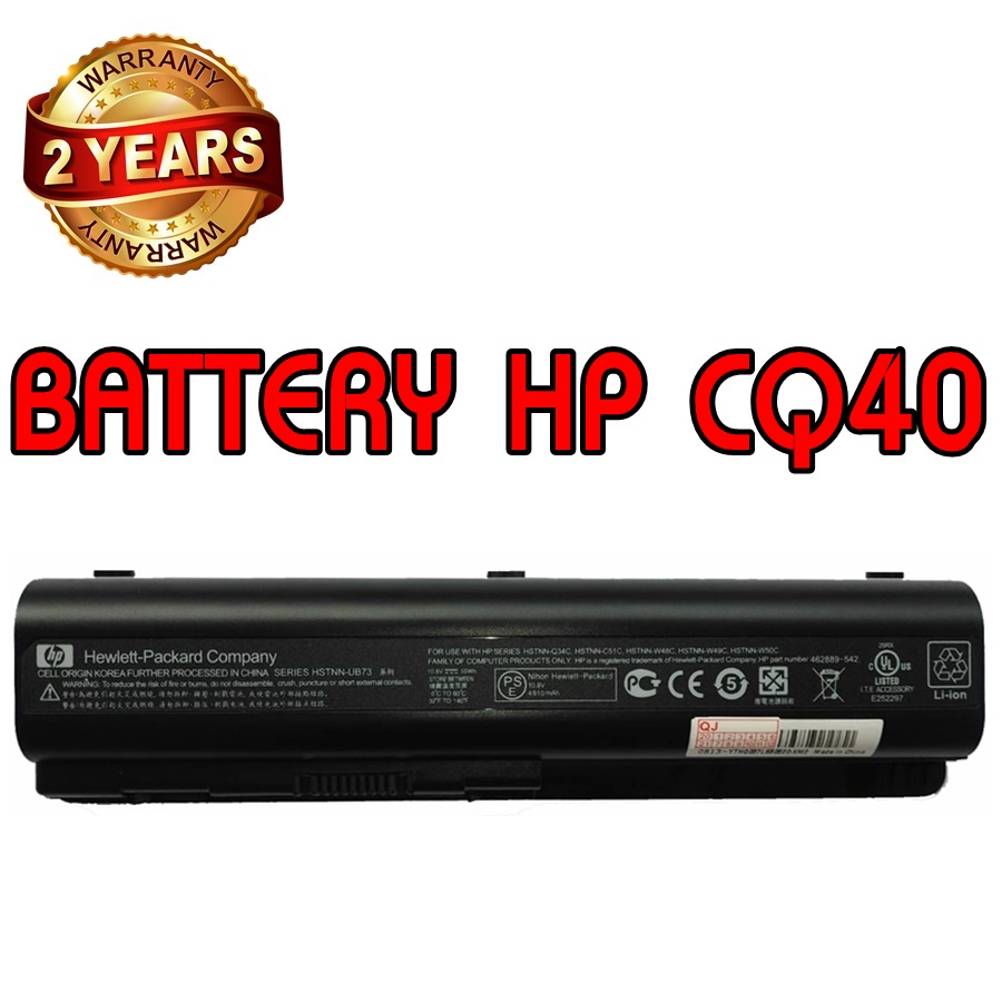 รับประกัน 2 ปี BATTERY HP CQ40 แบตเตอรี่ เอชพี Compaq CQ40 Series DV4 Series แท้ EV06