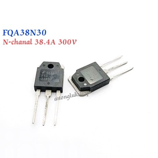 FQA38N30  Mosfet N-chanal 38.4A 300V มอตเฟสในบอร์ดเครื่องเสียง 👉👉 พร้อมส่ง