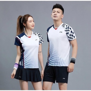 Li Ning 2022 ชุดปิงปอง ระบายอากาศ ดูดซับเหงื่อ แห้งเร็ว เหมาะกับฤดูร้อน สําหรับผู้ชาย และผู้หญิง