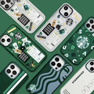 (พร้อมส่ง)13ProMax/13Pro/13 Casetify StarBucks Impact Case