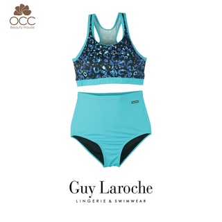 Guy Laroche Swimwear ชุดว่ายน้ำกีลาโรช ทูพีซ สปอร์ตบรา + กางเกง GSL2760