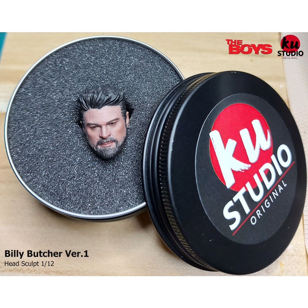 The Boys Billy Butcher Ver.1 Head Sculpt 1/12 The Boys Series