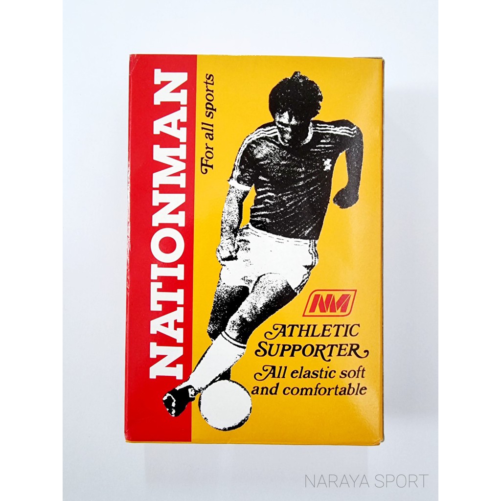 สปอร์ตเตอร์ รุ่น A333 ยี่ห้อ NATIONMAN กันไส้เลื่อน/ใส่เล่นกีฬา กางเกงกันไส้เลื่อน