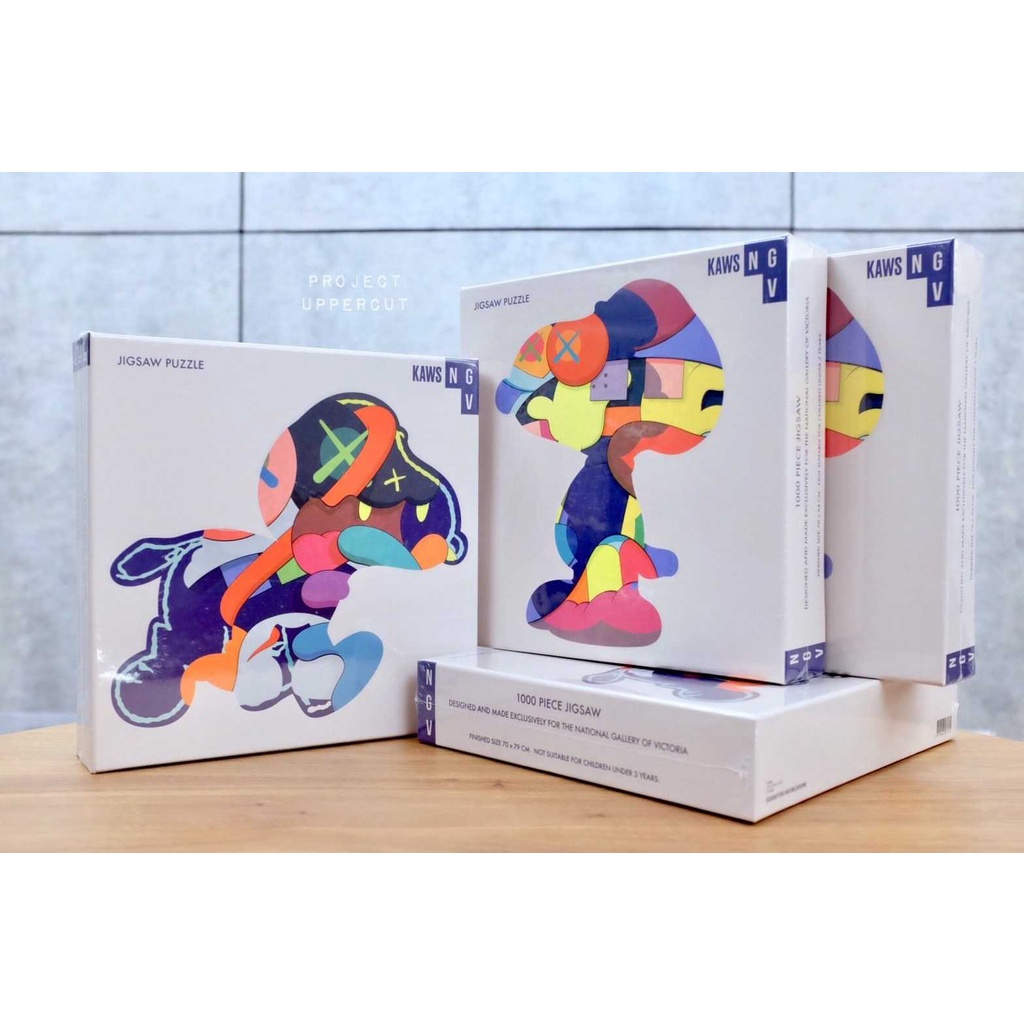 KAWS : JIGSAW PUZZLE 1000 PIECES - STAY STEADY &amp; NO ONE'S HOME (New)