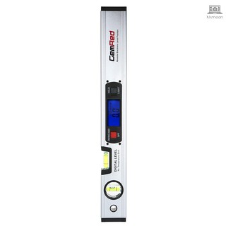 GemRed Digital Level Spirit Level Angle Finder with Magnetic 16" Long Leveling Instrument