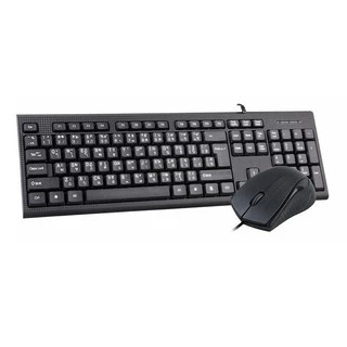 ชุดสุดคุ้ม Primaxx KMC-518 Anti Splash Waterproof Keyboard+Mouse Combo USB ชุดกันน้ำ+เมาส์ (สีดำ)