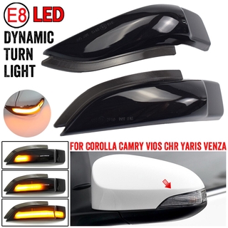 ไฟเลี้ยวไดนามิก LED สําหรับ Toyota Corolla Camry Prius Vios CHR Yaris Venza Avalon Altis