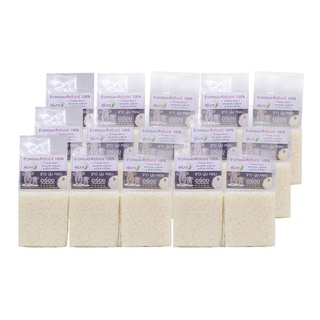 [ลูกค้าใหม่เหลือ 1 บาท] ข้าวสารหอมมะลิสุรินทร์แท้่ 100% ขนาด 200 กรัม แพ็ค 15 ถุง (รวม 3 กก.)