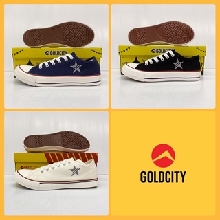 รองเท้าผ้าใบ รองเท้าผ้าใบลำลอง โกล์ด ซิตี้ Gold City N0015 ขนาด 37-45 เก็บเงินปลายทาง