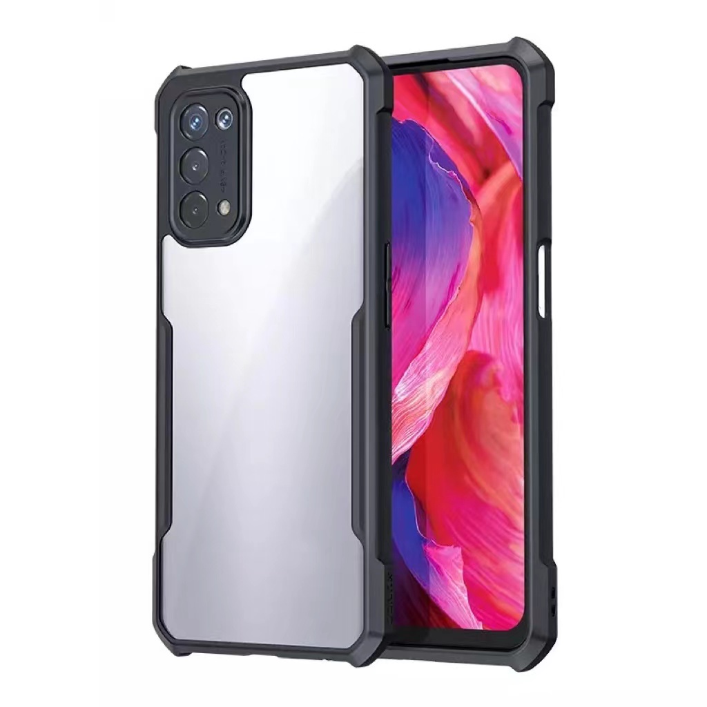 Case Vivo V27 V21 Y21 Y12i Y33S Y33T Y20 Y12S Y12A Y20i T1X V23E เคสขอบนิ่มหลังใสแข็ง เคสกันกระแทก PC+TPU เคสโทรศัพท์