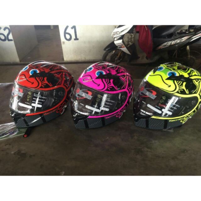 หมวกกันน๊อค  decken frog