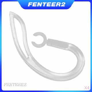 4 Clamp Earhook Ear Hook Loop Clip For Universal Bluetooth Headset 6mm Hook