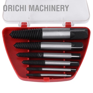 Orichi Machinery ชุดสกรูถอดสลักเกลียว Hss สําหรับครัวเรือน 6 ชิ้น