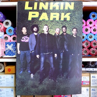 โปสเตอร์วงดนตรี วงร็อค linkin park