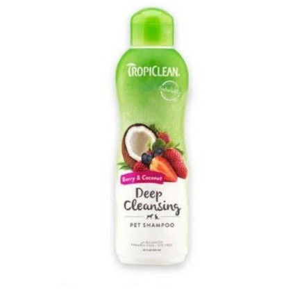 TROPICLEAN DEEP CLEANSING PET SHAMPOO(BERRY&amp;COCONUT)