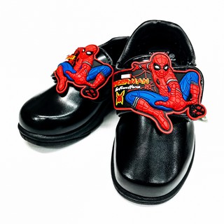 สินค้าพร้อมส่ง รองเท้านักเรียนspiderman จัดส่ง1-2วัน kerry เท่านั้นจ้า