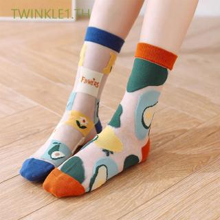 twinkle 1 . th ถุงเท้าลายสตรอเบอร์รี่