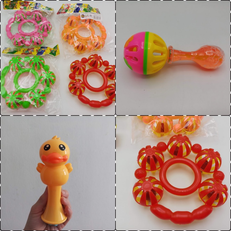 ของเล่น เขย่ามือ พร้อมส่ง เสียงดังกรุ๊งกริ๊ง