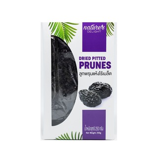 Natures Delight Pitted Prunes 250gm  เนเจอร์ดีไลท์ลูกพรุนแบบหลุม 250 กรัม