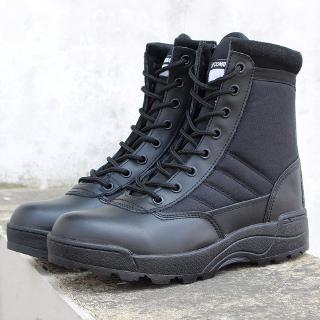 36-45 Plus Size Army Boots รองเท้าบู๊ท รองเท้าทหารคอมเเบท