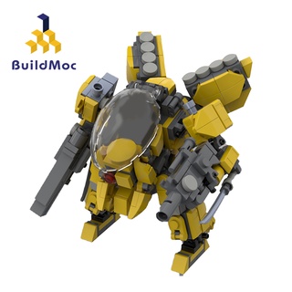 เลโก้ MOC AF-05 War Mech S.T.A.R.S. อุปกรณ์เสริมสําหรับคอมพิวเตอร์ Alpha Squad BuildMoc ของเล่นบล็อคตัวต่อเลโก้ 321 ชิ้น