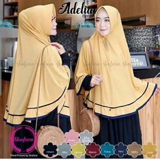 Adelia HIJAB ORI AHFILL / ORI ARJUNA / FALS ทันที