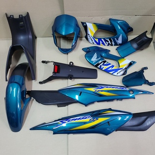 ชุดสี sonic รุ่นแรก สีเขียว 127 พร้อมชิ้นดำด้าน2ชิ้น