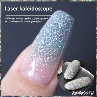 Kaleidoscope ยาทาเล็บ เลเซอร์ มีสีสัน เพชร ยาทาเล็บ -Okase