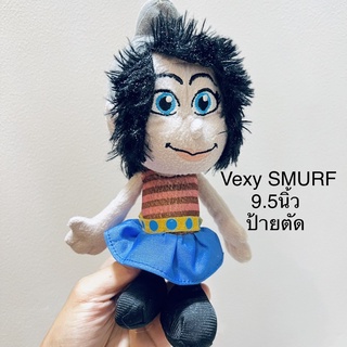 ตุ๊กตา เว็กซี่ สเมิร์ฟ Vexy Smurf ขนาด9.5นิ้ว ป้ายตัด รุ่นหายาก ลิขสิทธิ์แท้