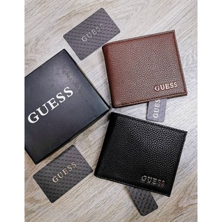 กระเป๋าสตางค์ Guess Factory Short Wallet กระเป๋าสตางค์ใบสั้นรุ่นยอดนิยมวัสดุหนัง