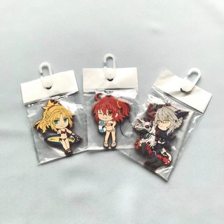 สแตรป strap พวงกุญแจยาง ที่ห้อยลาย fate grand order 💫