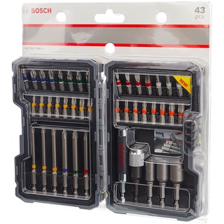 Bosch ดอกไขควง bosch 2 607 017 164 ขนาด 43 ตัวชุด