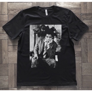 เสื้อยืด พิมพ์ลาย Jean Michel Basquiat อินเทรนด์S-5XL