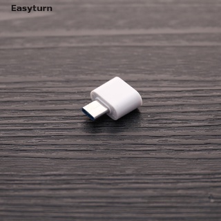 Easyturn อะแดปเตอร์อัพเกรด USB ตัวเมีย เป็น Type-C ตัวผู้ สําหรับโทรศัพท์มือถือ Android OTG ET