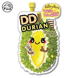 ฟูจิ ดีดี ดูเรียน ครีม 6ก.  FUJI DD DURIAN CREAM 6G. ดีดีทุเรียน