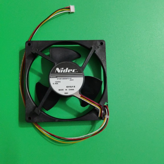 NIDEC U12E12BS8F3-57 J232 DC12V 0.06A พัดลมตู้เย็น