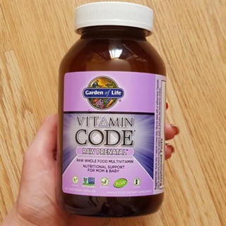 🌟PreOrder✅🇺🇸Garden of Life Vitamin Code, Raw Prenatal, 90,180 Vegetarian Capsules