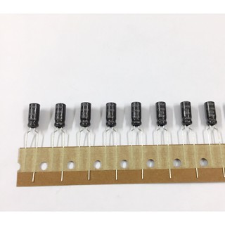 20ชิ้น 100UF 16V 105’c size 5x11 mm. คาปาซิเตอร์ ตัวเก็บประจุ Capacitor ใหม่แท้ คุณภาพเต็ม100% อะไหล่อิเล็กทรอนิกส์