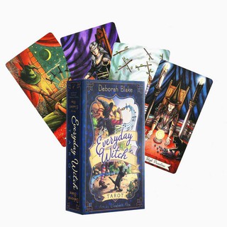 การ์ดเกม Everyday แม่มด 78 Cards Tarot Game Card