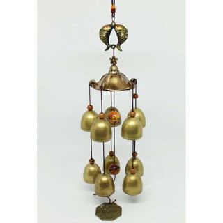 A-014 ระฆังลม กระดิ่งลม โมบายลม วินเทจ Wind Chimes Vitage ปลาคู่