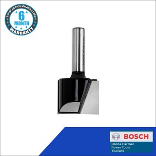 BOSCH ดอกเร้าเตอร์เซาะร่องตรง 1/4" ดอกเร้าเตอร์ 2608628411