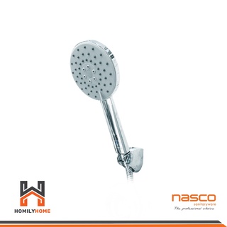 NASCO หัวฝักบัว 3ฟังก์ชั่นพร้อมสายและขอแขวนสีโครเมี่ยม รุ่น FS-9311-sp ฝักบัว3ฟังก์ชั่น ฝักบัว นัสโก้ ฝักบัวสีโครเมี่ยม