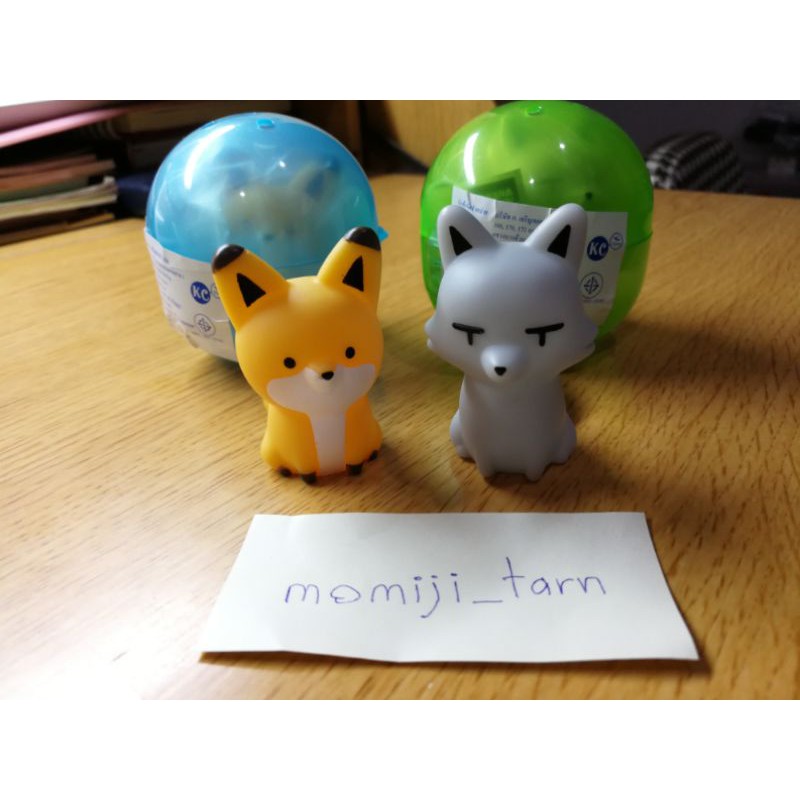 กาชาปอง​ Tanuki​ to Kitsune