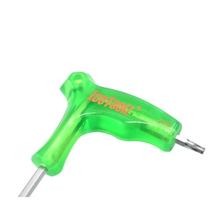 ประแจดาว IceToolz Allen key 7T25, Twinhead with handle T25 green