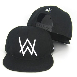 🤠💯หมวกผ้าใบทรง Snapback ปักลายสัญลักษณ์ DJ.Alan Walker (ไม่ใช่ลิขสิทธิ์)🎁