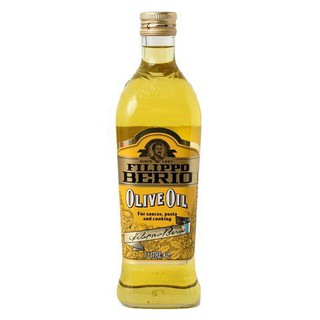 Filippo Berio Pure Virgin Olive Oil 1l  ฟิลิปโปเบอริโอน้ำมันมะกอกบริสุทธิ์ 1 ลิตร