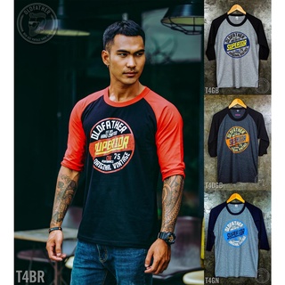 เสื้อแขนสามส่วนวินเทจ Street SUPERIOR Vintage ( รหัสสินค้า T 4 )