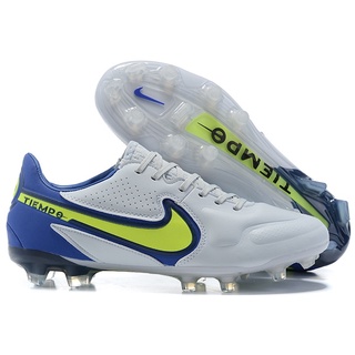 Tiempo Legend 9 Elite FG รองเท้าฟุตบอลหนัง เบาพิเศษ สําหรับผู้ชาย ไซซ์ 39-45 ส่งฟรี