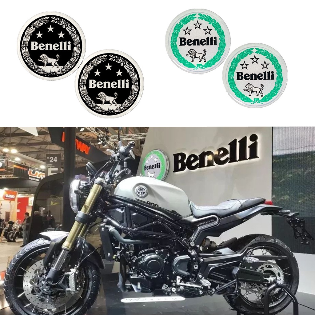 2/4/10 ชิ้นรถจักรยานยนต์ Benelli โลโก้ 3D เจลสติกเกอร์สะท้อนแสงเหมาะสําหรับ Benelli Leoncino 800 /i 752S/i BJ600GS/i TNT600i/502C/Leoncino Trail 500/TRK 502 X